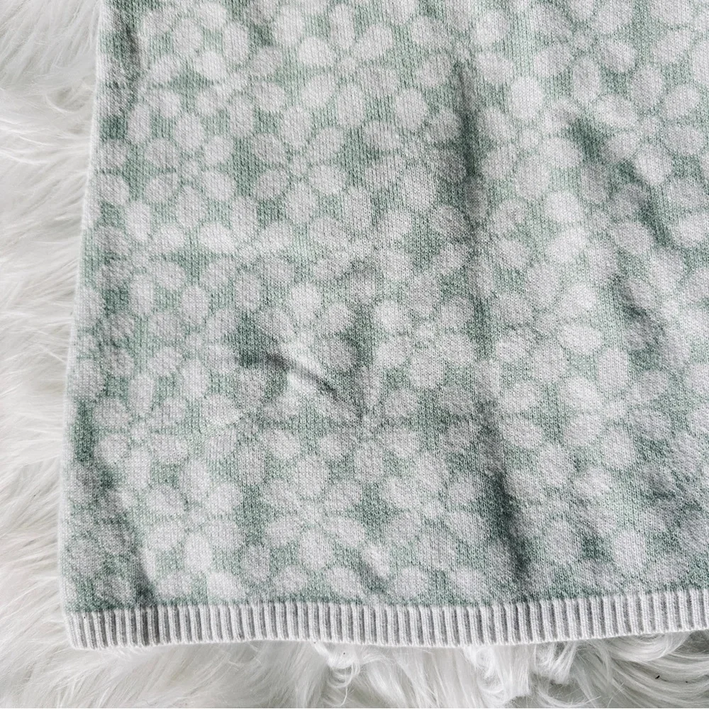 5x$25 Abercrombie & Fitch Green Floral Print Knitted Dress, 9-10